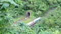 Train at Qingshui Cliff, Taiwan