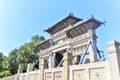 Qingzhaoling construction in zhaoling park, Zhao Mausoleum park, shenyang, liaoning, China.