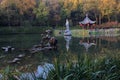 Qixia Temple in China`s Nanjing city in fall