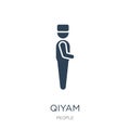 qiyam icon in trendy design style. qiyam icon isolated on white background. qiyam vector icon simple and modern flat symbol for