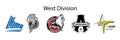 QMJHL season 2022-2023. West Division, Western Conference, Canada, Gatineau Olympiques, Blainville Boisbriand Armada, Rouyn