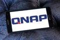 QNAP Systems company logo Royalty Free Stock Photo