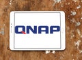 QNAP Systems company logo Royalty Free Stock Photo