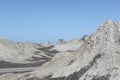 Qobustan mud volcanoes, close to Baku, Azerbaijan Royalty Free Stock Photo