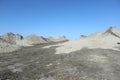 Qobustan mud volcanoes Royalty Free Stock Photo