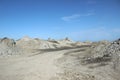 Qobustan mud volcanoes Royalty Free Stock Photo