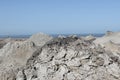 Qobustan mud volcanoes Royalty Free Stock Photo