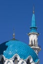 Qolsharif mosque minaret Royalty Free Stock Photo