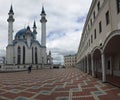 Qolsharif mosque minaret in Kazan. Russia. Royalty Free Stock Photo