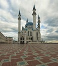 Qolsharif mosque minaret in Kazan. Russia. Royalty Free Stock Photo