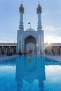 The inner courtyard of the Shrine of Fatima Masumeh. Qom, Iran