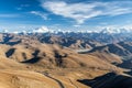 Qomolangma of Himalaya mountains landscape Royalty Free Stock Photo