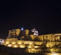 QORIKANCHA cusco peru night Royalty Free Stock Photo