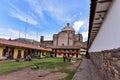 Qorikancha- The Inca temple of the sun -view from the outside Cusco -Peru 97
