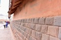 Qorikancha- The Inca temple of the sun -view from the outside Cusco -Peru 98