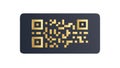 QR Code Barcode Scan Icon Vector, vector design Generative AI Royalty Free Stock Photo