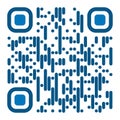 QR code design element, vector illustration