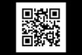QR code With encoded text - quarantine, pass, covid-19