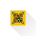 QR code flat icon