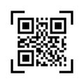 Qr code icon. Qr code sample icon in abstract style on white background. Qr code scanner. Blac scan code. Business illustration.