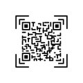 QR code icon to quickly scan data such as barcodes