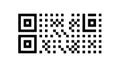 QR Code Invalid or Cancellation Icon, vector design Generative AI Royalty Free Stock Photo