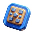 QR Code Scan 3D Icon with Barcode and Mobile Technology for Payment and Authentication Graphics