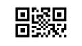 QR Code Scan Symbol: Digital Link Quick Response Data, vector design Generative AI Royalty Free Stock Photo