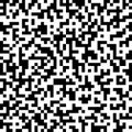 Qr code seamless pattern. Repeating pixel texture. Black geometric square on white background. Repeated squares design for prints.