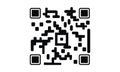 QR code smart phone Royalty Free Stock Photo