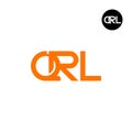 QRL Logo Letter Monogram Design Royalty Free Stock Photo