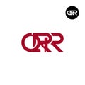 QRR Logo Letter Monogram Design Royalty Free Stock Photo