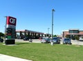 QT Quiktrip fuel and convenience store, Tulsa, OK Royalty Free Stock Photo