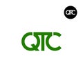 QTC Logo Letter Monogram Design Royalty Free Stock Photo