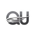 QU logo with space for business name and slogan.