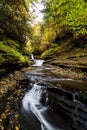 She-qua-ga Falls - Waterfall and Autumn / Fall Colors - New York