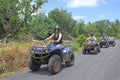Quad bike safari adventure tour in Rarotonga Cook Islands