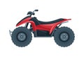 Quad bike vector