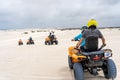 Quad biking at Lancelin Sand Dunes