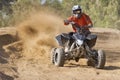 Quadbike ATV Rider Royalty Free Stock Photo