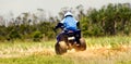 Quadbike racing Royalty Free Stock Photo