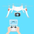 Quadcopter control, drones image