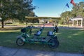 Quadracycle in New Orleans City Park