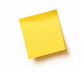 This is a quadrant, unlabeled Postit-Zettel / green,vektor provided for free Royalty Free Stock Photo