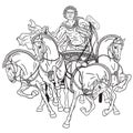 Quadriga Royalty Free Stock Photo