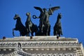 Quadriga of Freedom by Paolo Bartolini, Altair of Fatherland, also known as Vittoriano monument to Vittorio Emanuele II