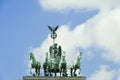 Berlin - Quadriga, Brandenburg Gate Royalty Free Stock Photo