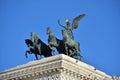 Quadriga of Unity by Carlo Fontana, Altair of Fatherland, also known as Vittoriano monument to Vittorio Emanuele II