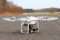 Quadrocopter Dji Phantom 2. Royalty Free Stock Photo