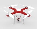 Quadrocopter drone Royalty Free Stock Photo